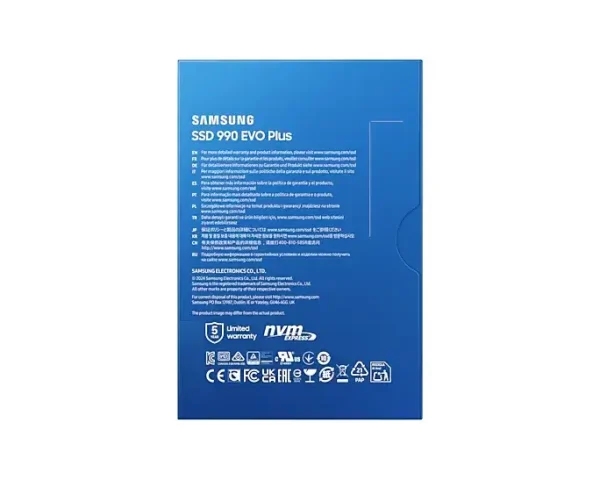 Disque dure samsung ssd nvme 990 evo plus 4 to m.2 prix maroc 7